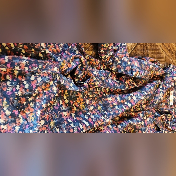 Tulle by Anthropologie Button Up Shirt Dress with Pockets Size XS - Picture 13 of 14